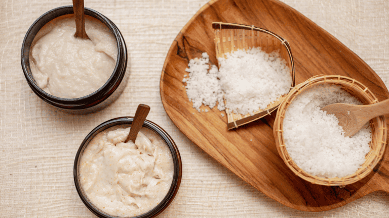 How To Make An Exfoliating DIY Dead Sea Salt Scalp Scrub!