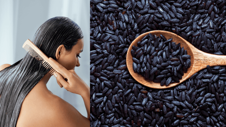 How To Make A Black Rice Protein Hair Mask Treatment!