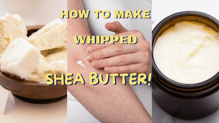 How TO Make whip shea butter blog