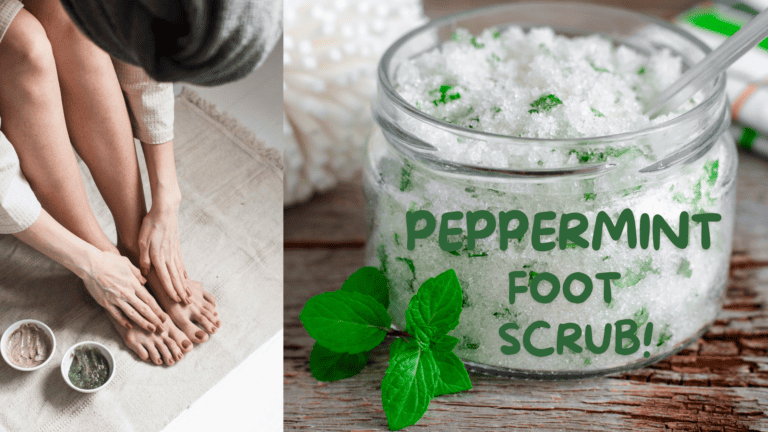 How To Make A Peppermint Foot Scrub!
