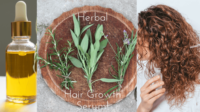 How To Make A Herbal Hair Growth Serum Recipe!