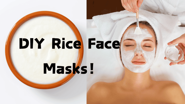 How To Make Brightening Rice Face Masks!