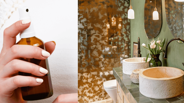 How To Make a DIY Bathroom Spray with Essential Oils! | A Green Beauty Blog