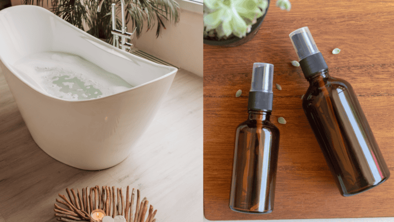 How To Make a DIY Bathroom Spray with Essential Oils!