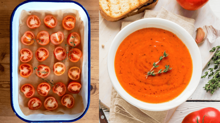 Vegan Roasted Tomato Soup Recipe!